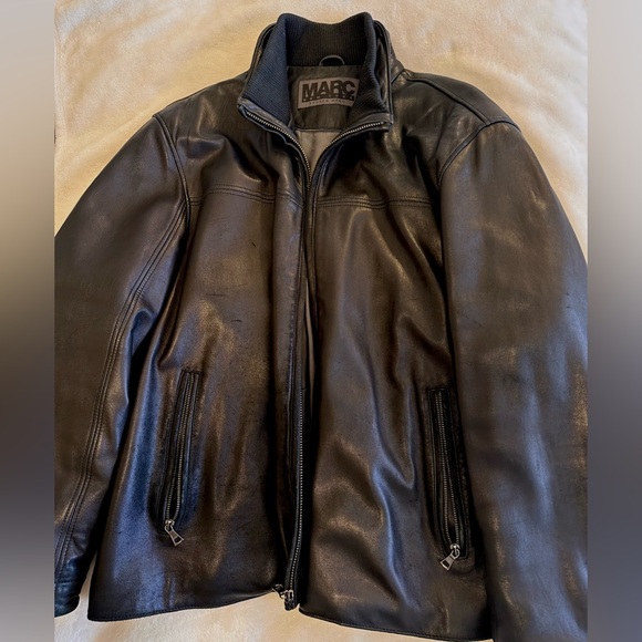 Vintage Andrew Mark Leather Jacket - Picture 2 of 4